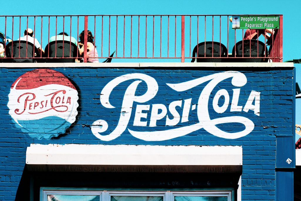 Pepsi mural