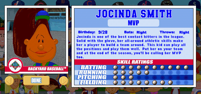 jocinda smith backyard baseball