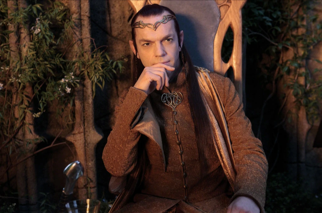 Elrond on his throne