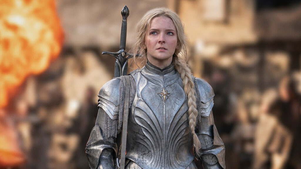 Galadriel in armor