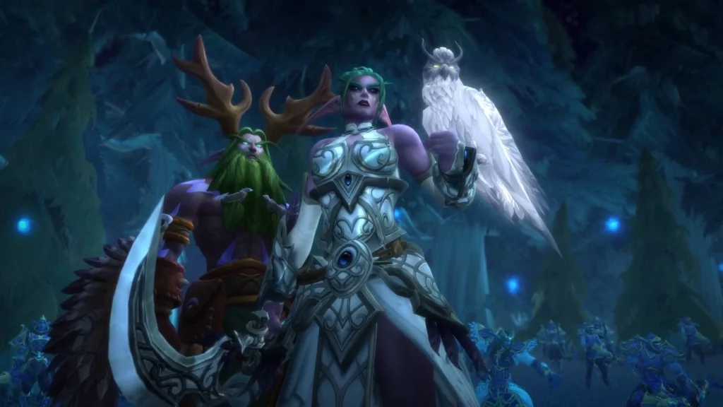 Tyrande and Malfurion