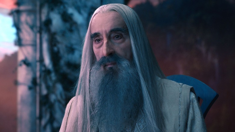 Saruman sitting