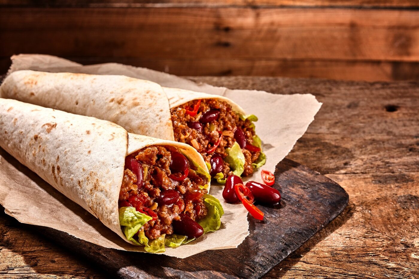 delicious burritos