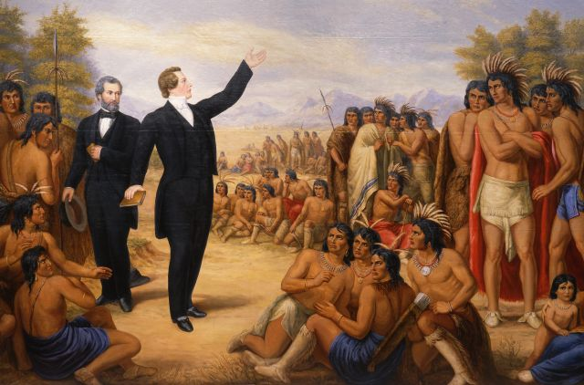 In early settlers' history, treaties were a common strategy to dispossess Native Americans of vast tracts of ancestral lands. 