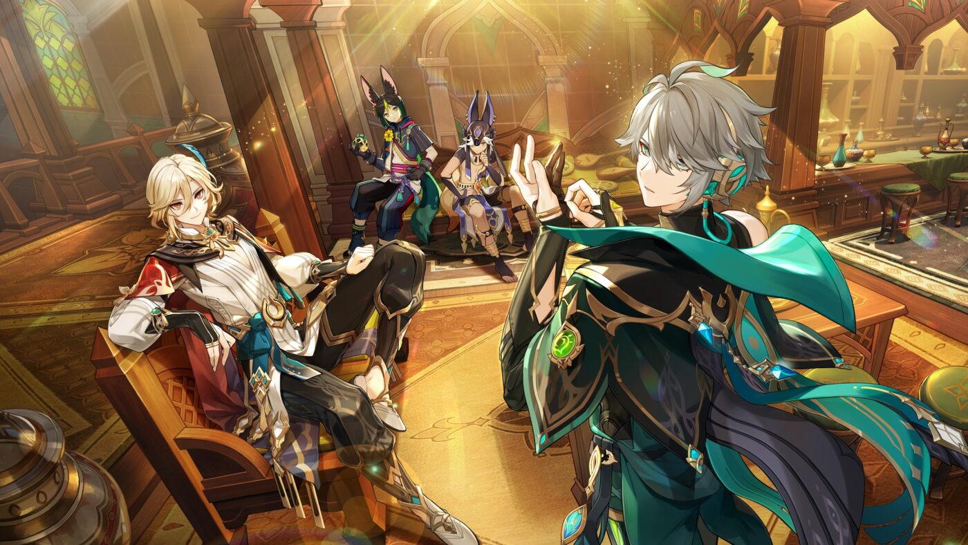 Sumeru boys in Genshin Impact
