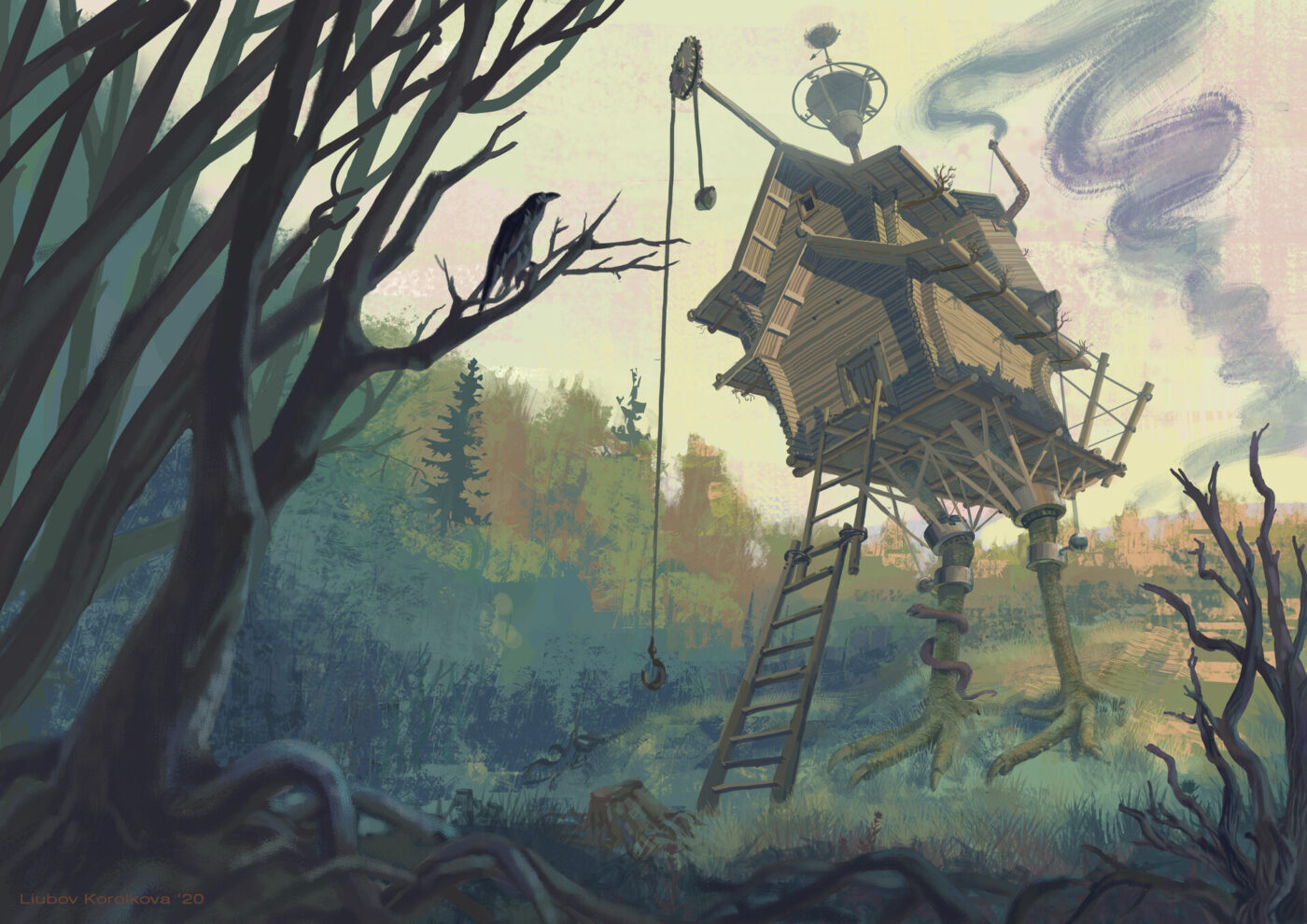 baba yaga house