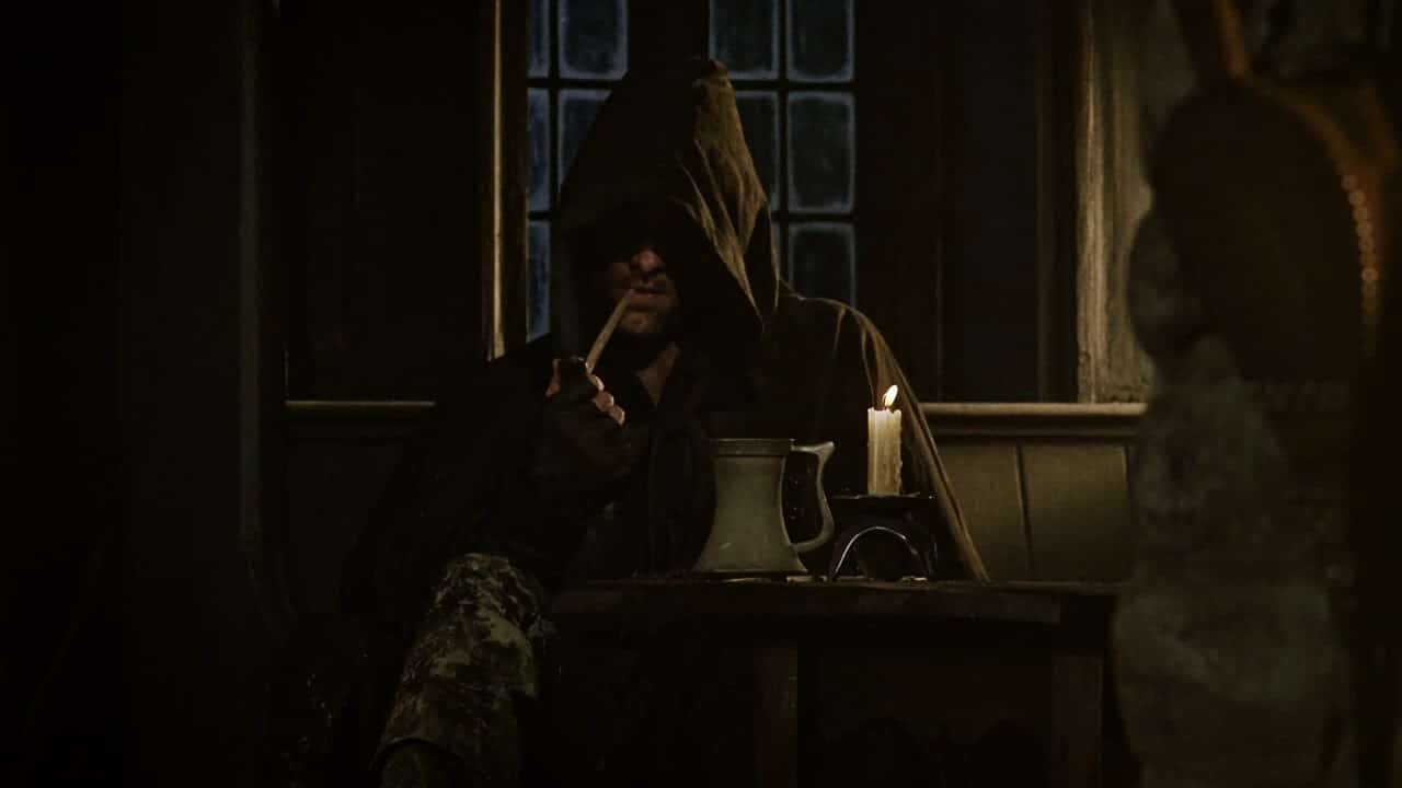 Aragorn as Strider in the films