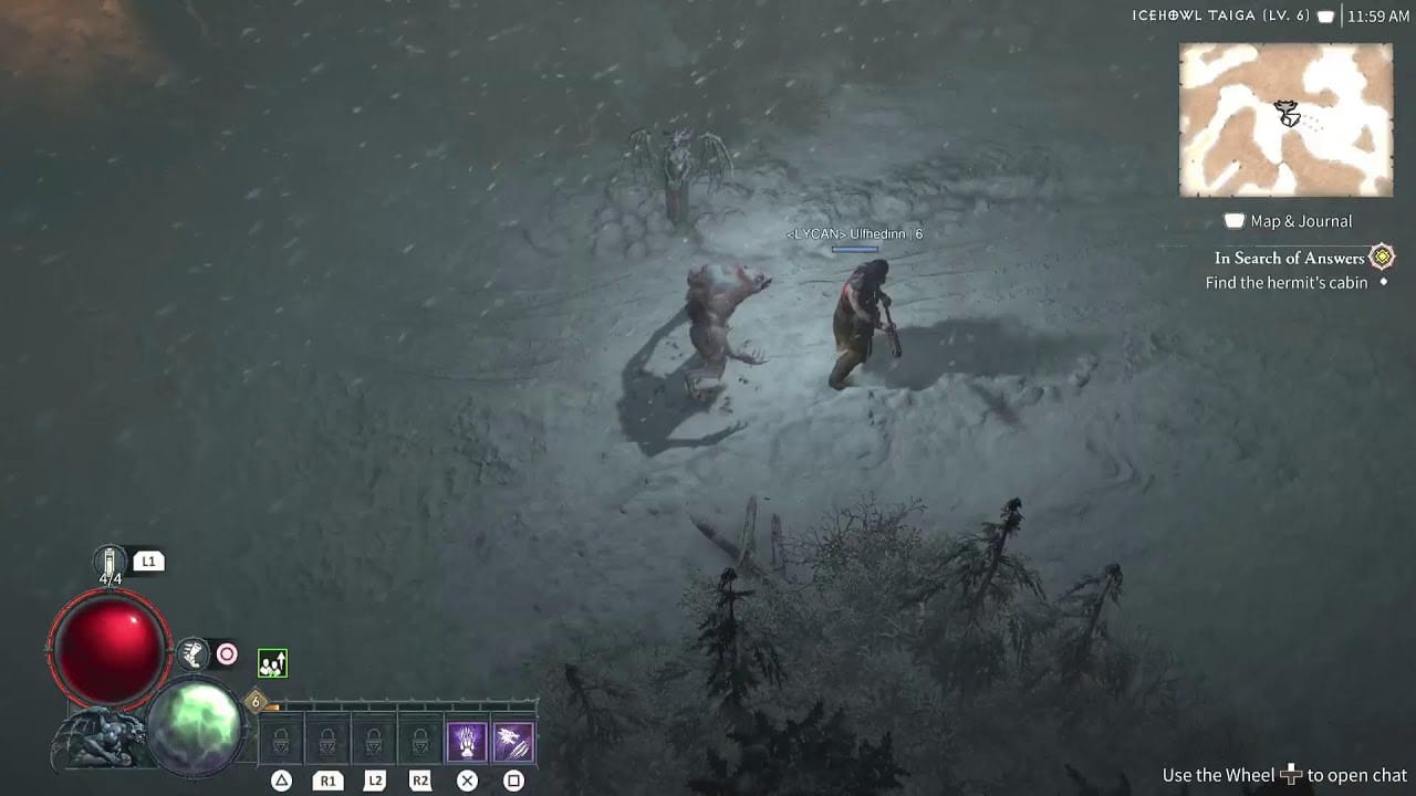 Diablo 4 werewolf