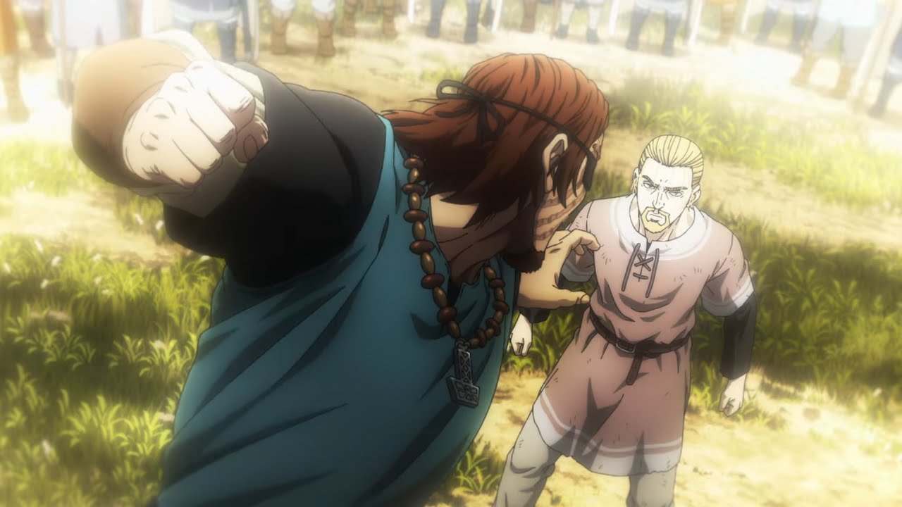 Drott vs Thorfinn in Vinland Saga