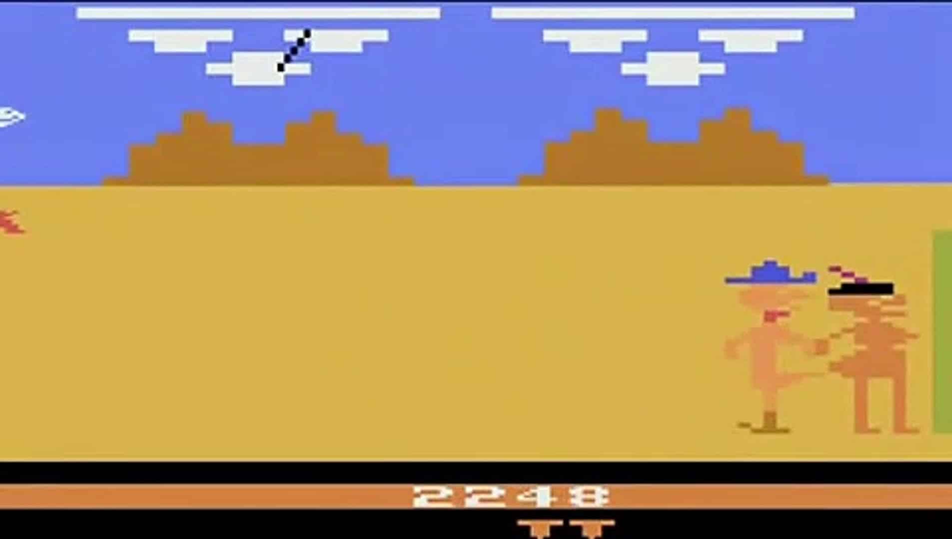 Custer's Revenge gameplay