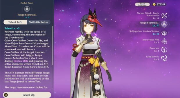Kyujoru Rengu Genshin Impact: Kujou Sara Guide for Artifacts, Weapons, and Skills