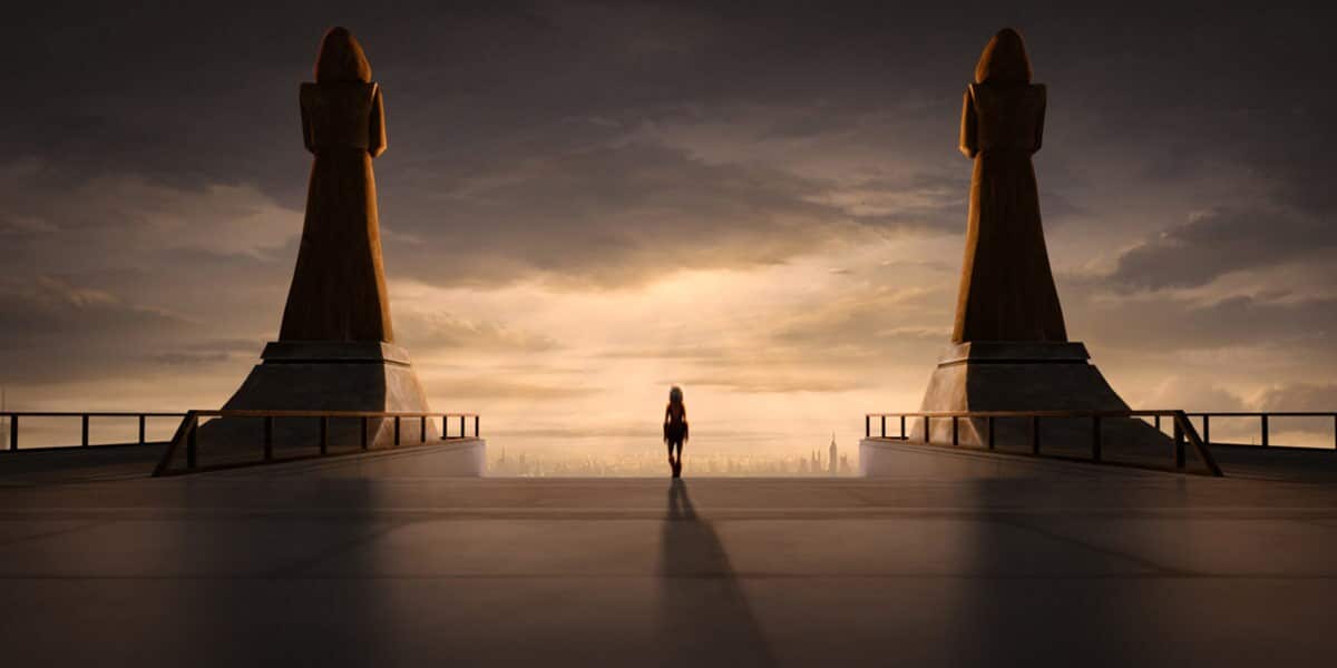 Ahsoka Tano leaves the Jedi Order
