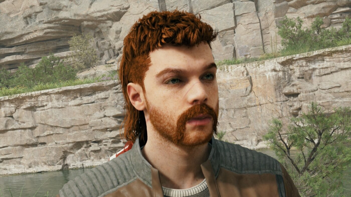 Cal Kestis hairstyle in Star Wars Jedi Survivor