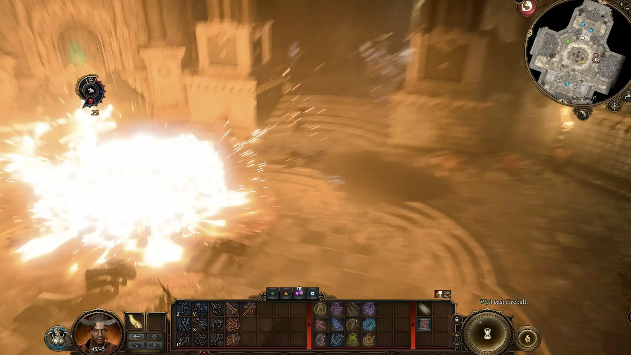 Fireball in BG3
