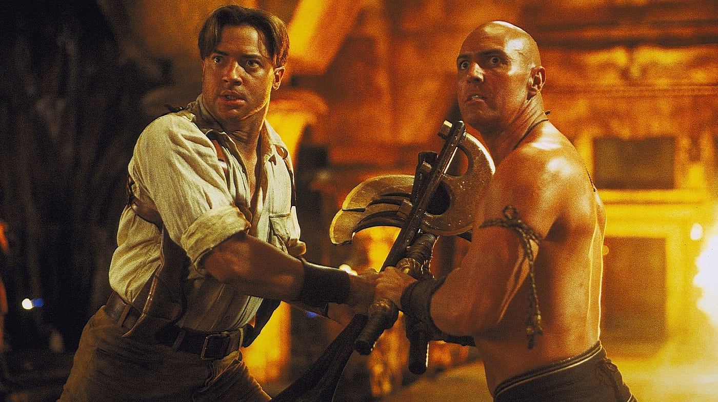The Mummy Returns action scene
