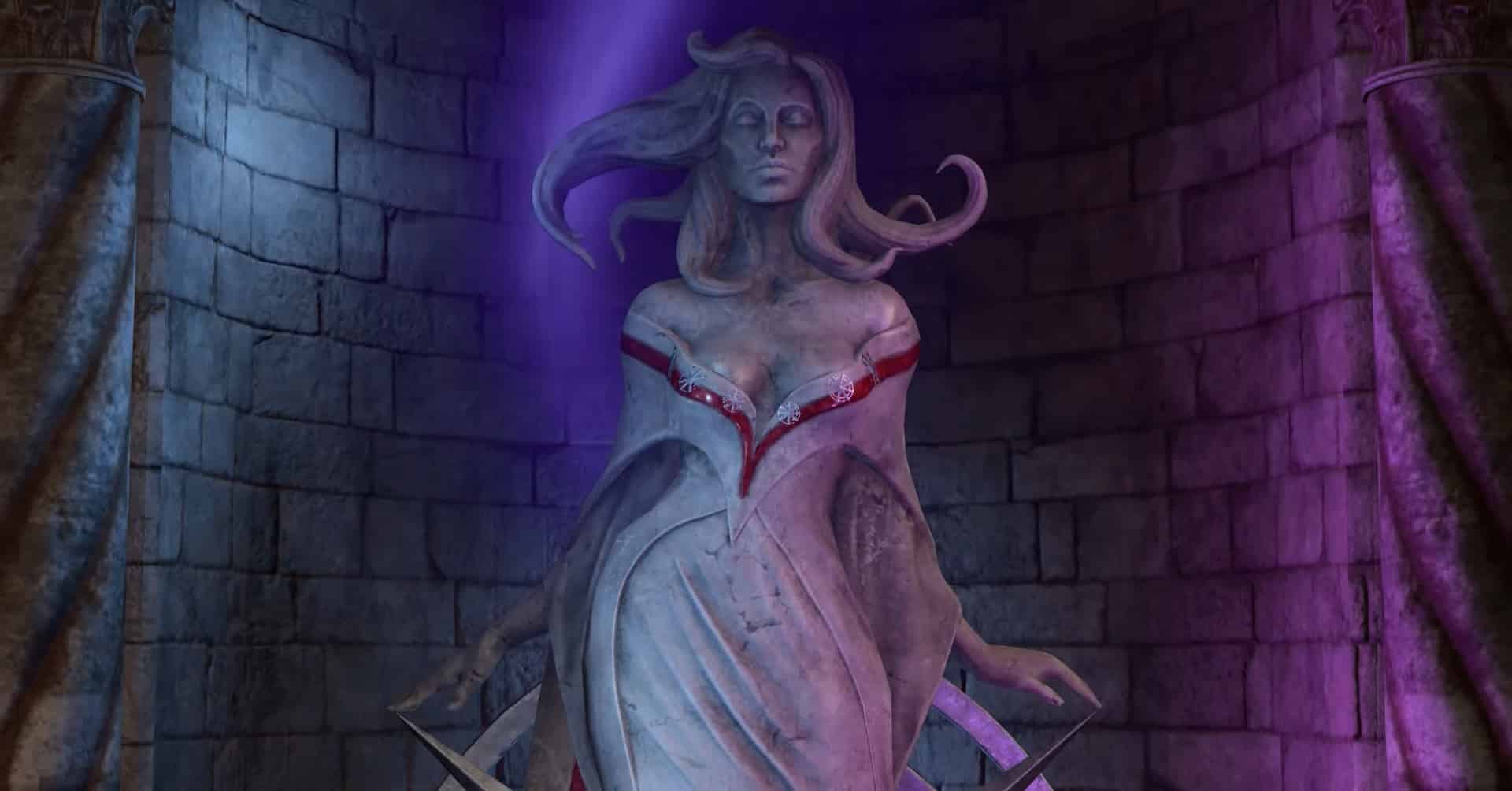 Statue of a goddess in Baldur's Gate 3